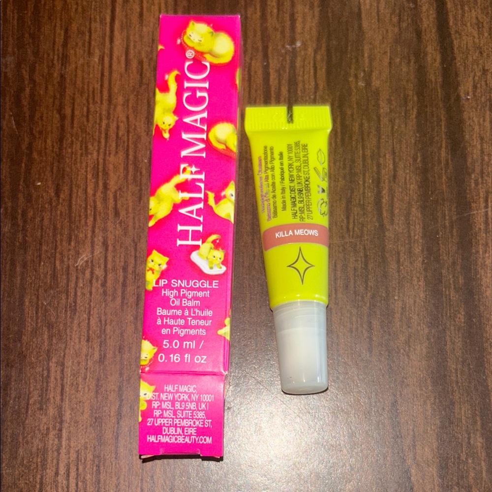 Half Magic Lip Snuggle High Pigment Oil-Balm color Kila meows - Picture 9 of 10